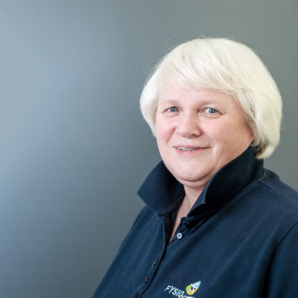 Annelies Wetsteijn, baliemedewerkster bij Fysio Oosterbeek